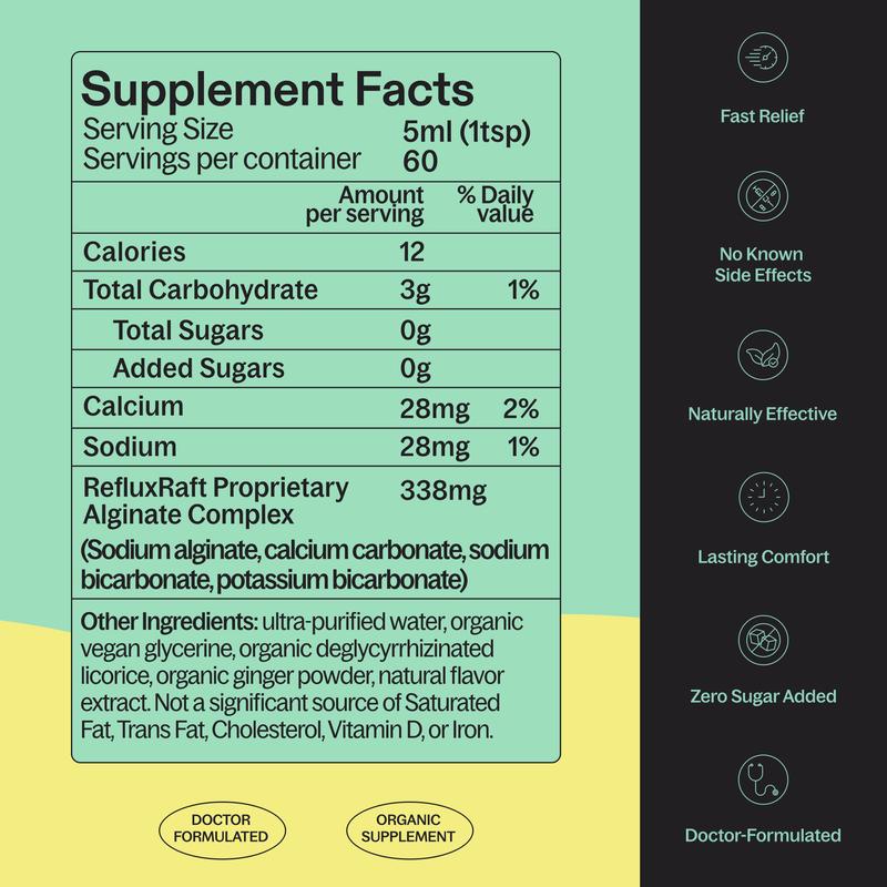Acid Reflux Support Gel – 60 Servings