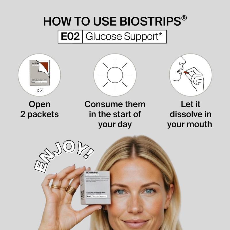 Biostrips Blood Sugar Support — 60 Strips