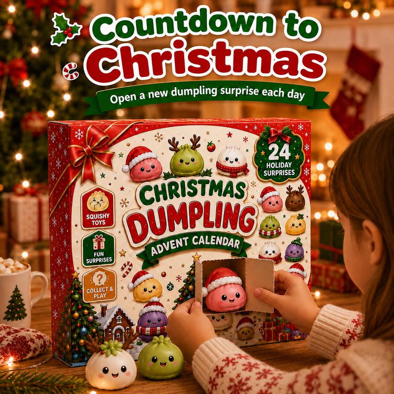 24-Day Dumpling Squishy Advent Calendar