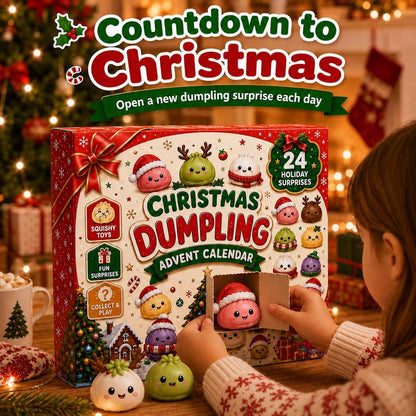 24-Day Dumpling Squishy Advent Calendar