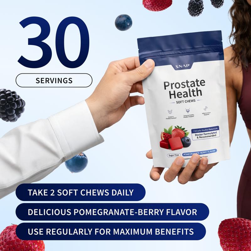 Prostate Flow Support Daily Chews - 30 Servings