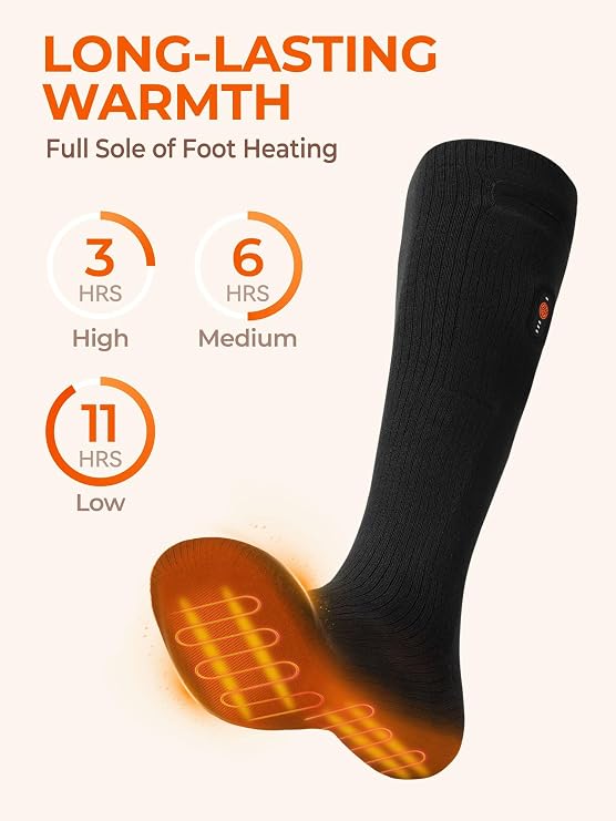 Rechargeable Heated Socks