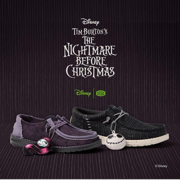 Nightmare Before Christmas Slip-on Shoes