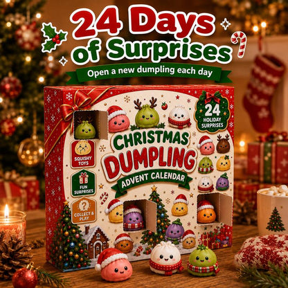 24-Day Dumpling Squishy Advent Calendar