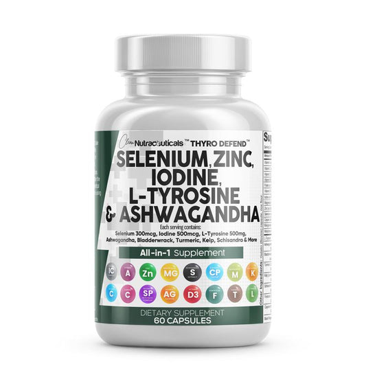 Thyroid Support Supplement Capsules – 60 Capsules