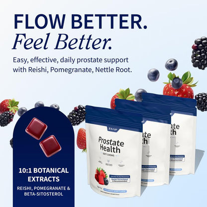 Prostate Flow Support Daily Chews - 30 Servings