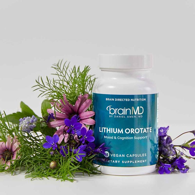Lithium Orotate Mood & Cognitive Support Capsules - 60 Capsules