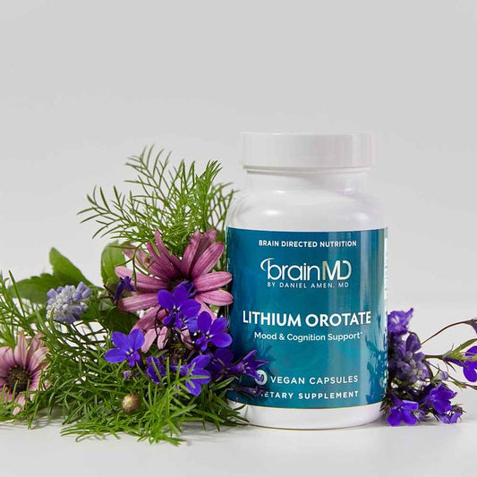 Lithium Orotate Mood & Cognitive Support Capsules - 60 Capsules
