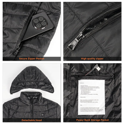 Rechargeable Heated Jacket