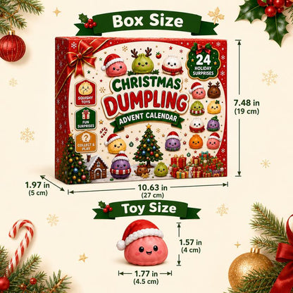24-Day Dumpling Squishy Advent Calendar