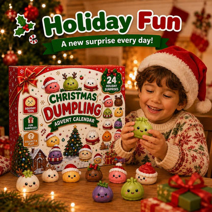 24-Day Dumpling Squishy Advent Calendar