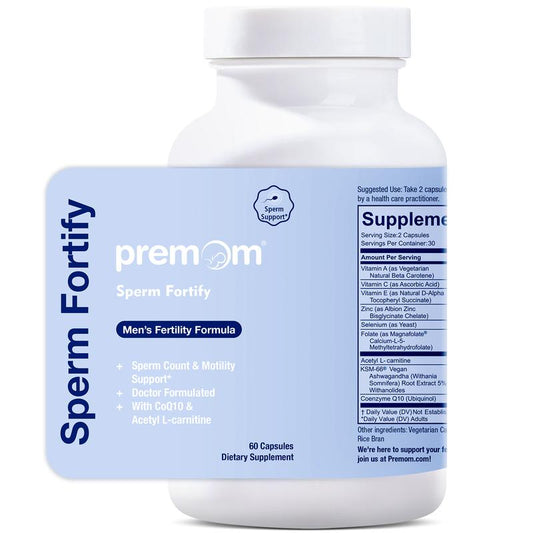 Sperm Fortify Male Fertility Support Capsules – 60 Count