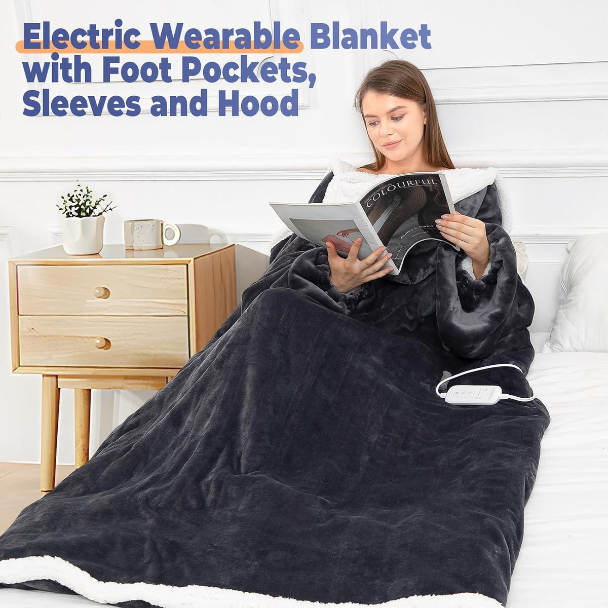 Heated Hood Blanket
