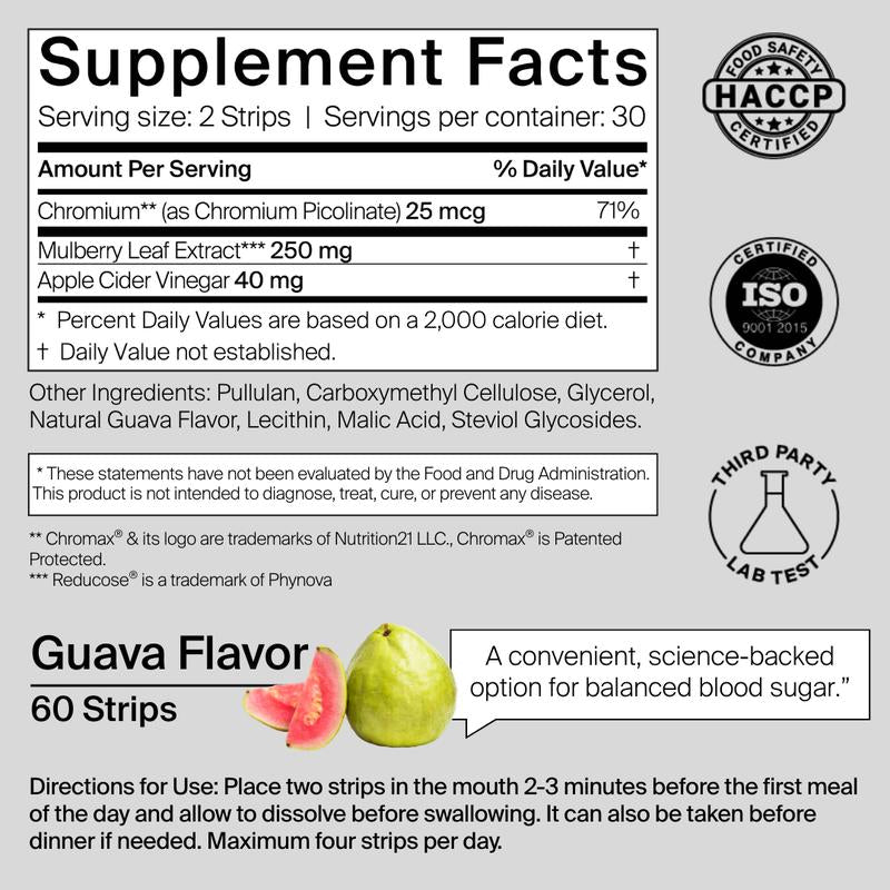 Biostrips Blood Sugar Support — 60 Strips